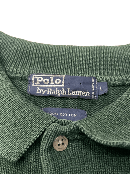 80'S "Polo" by Ralph Lauren L/S Polo Shirt