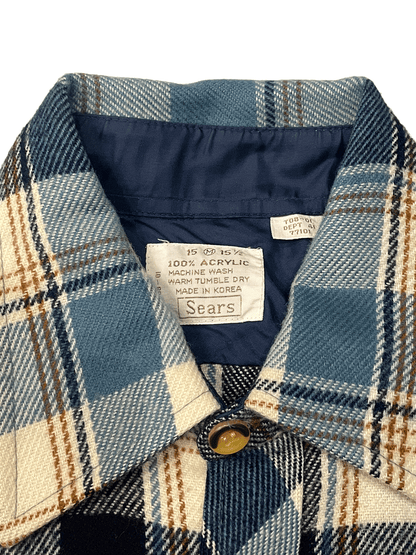 70's "Sears" Flannel Shirt