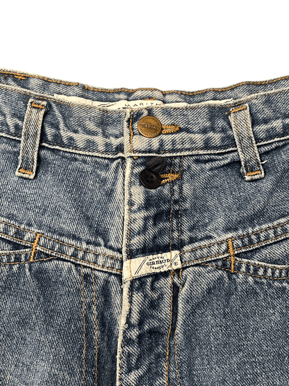 90's "MARITHE FRANCOIS GIRBAUD" Denim Shorts