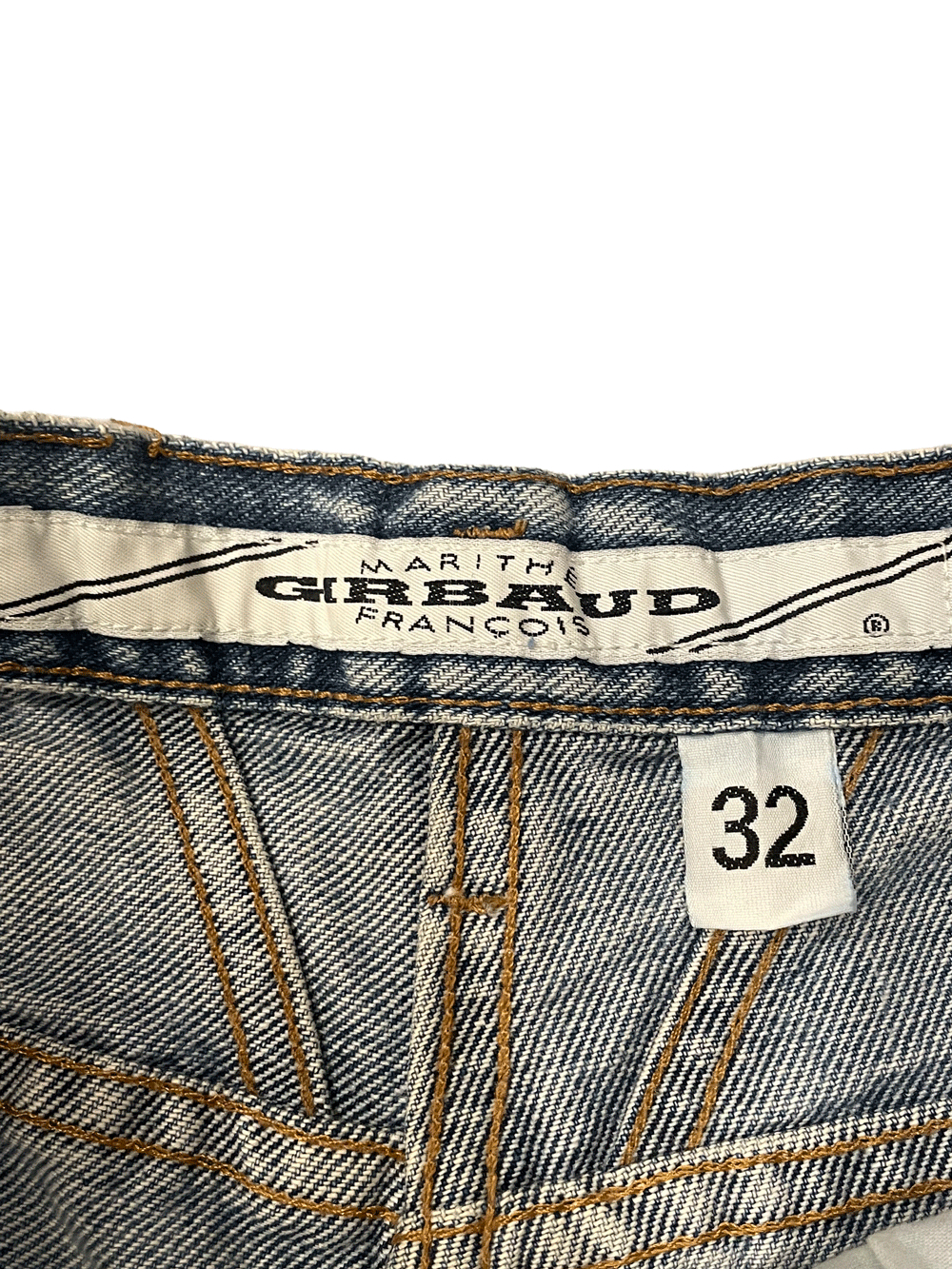 90's "MARITHE FRANCOIS GIRBAUD" Denim Shorts
