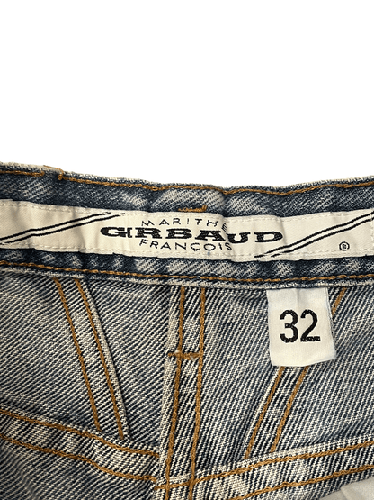 90's "MARITHE FRANCOIS GIRBAUD" Denim Shorts