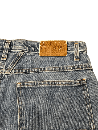 90's "MARITHE FRANCOIS GIRBAUD" Denim Shorts