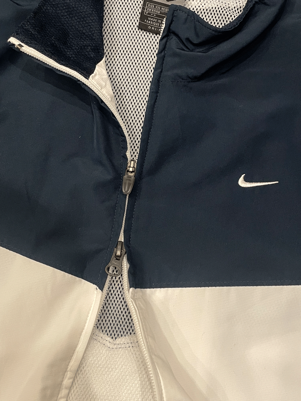 00's "NIKE" Zip Up Windbreaker