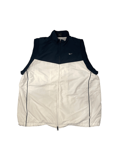 00's "NIKE" Zip Up Windbreaker