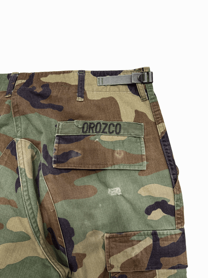 "BDU"Woodland Camo BDU Cargo Pants