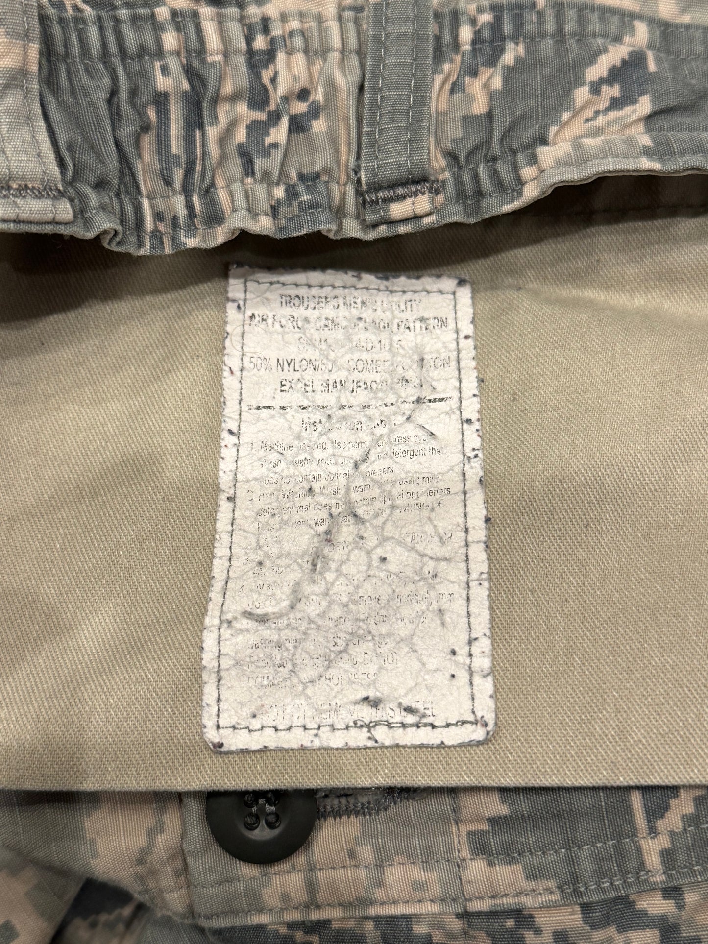 "USAF"ABU Digital Tiger Stripe Camo Cargo Pants