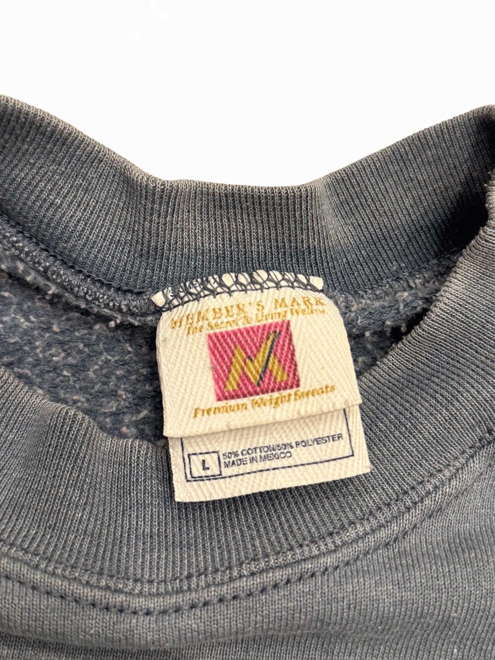 "MEMBER'S MARK" Faded & Paint Sweatshirt
