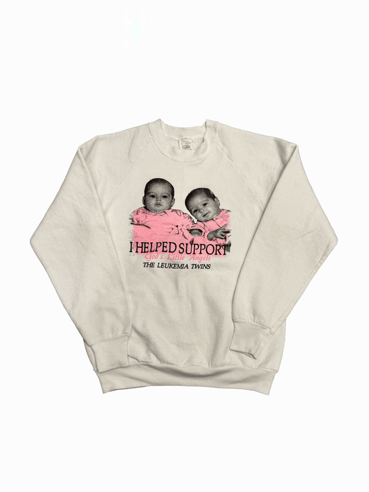 80's "FRUIT OF THE LOOM" The Leukemia Twins