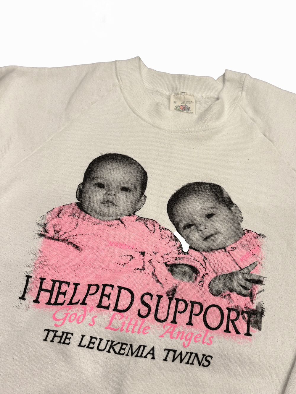 80's "FRUIT OF THE LOOM" The Leukemia Twins