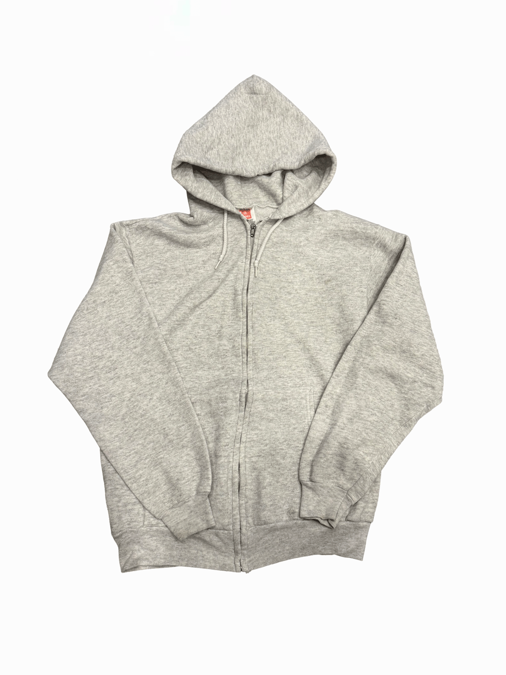 "Hanes" Plain Full-Zip Sweat Hoodie