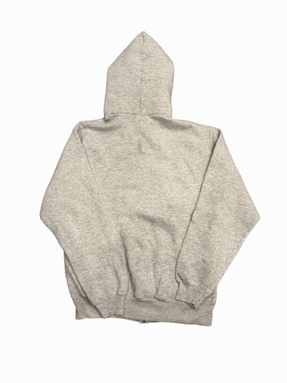 "Hanes" Plain Full-Zip Sweat Hoodie