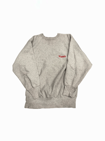 90's "Champion" REVERSE WEAVE Wisconsin Sweatshirts