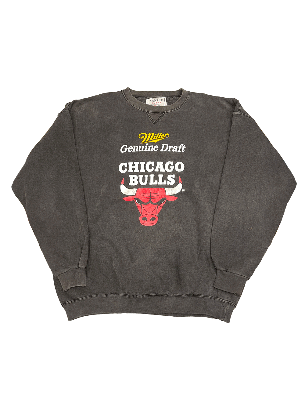 90's "Chicago Bulls" × "Miller Genuine Draft" Sweat