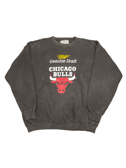 90's "Chicago Bulls" × "Miller Genuine Draft" Sweat