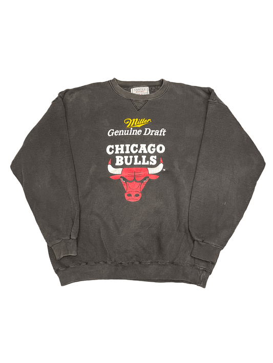 90's "Chicago Bulls" × "Miller Genuine Draft" Sweat
