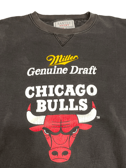 90's "Chicago Bulls" × "Miller Genuine Draft" Sweat