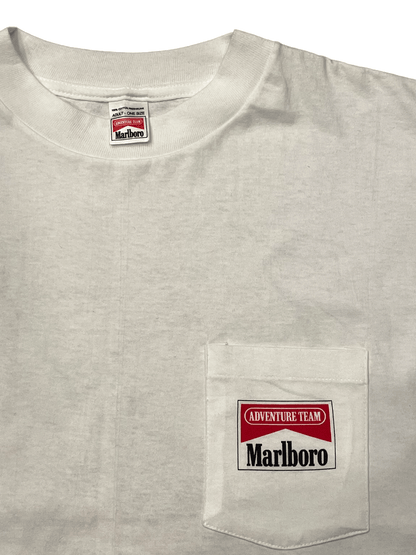 90'S "Marlboro" Adventure Team Lizard Pocket T-Shirt (DEAD STOCK)