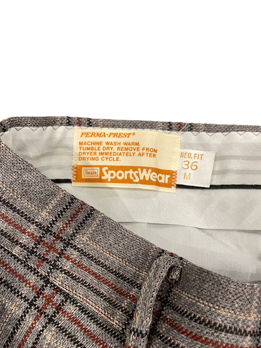 80's "Sears" Sports Wear PERMA-PREST Slacks