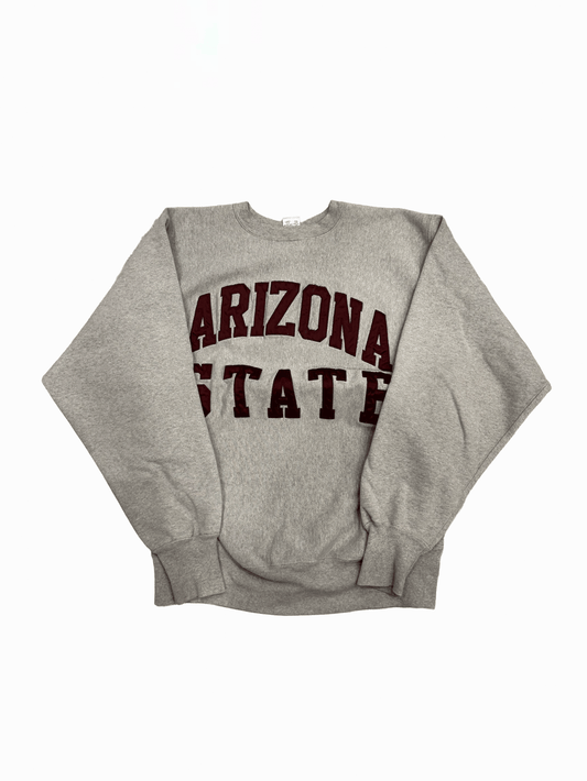90's "Champion" Reverse Weave ARIZONA STATE Sweatshirt