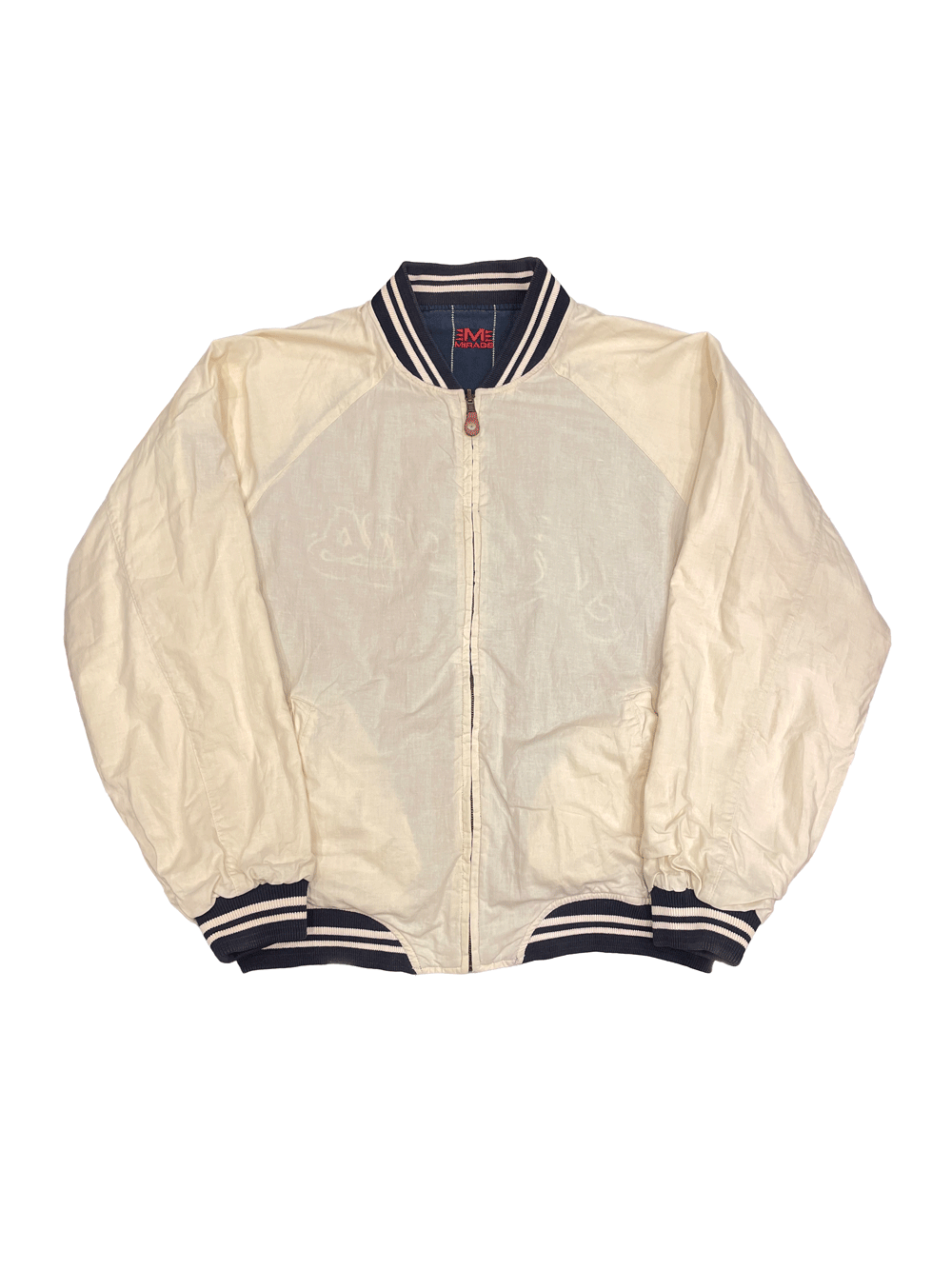 90'S "MIRAGE" Cleveland Indians Reversible  StadiumJumper