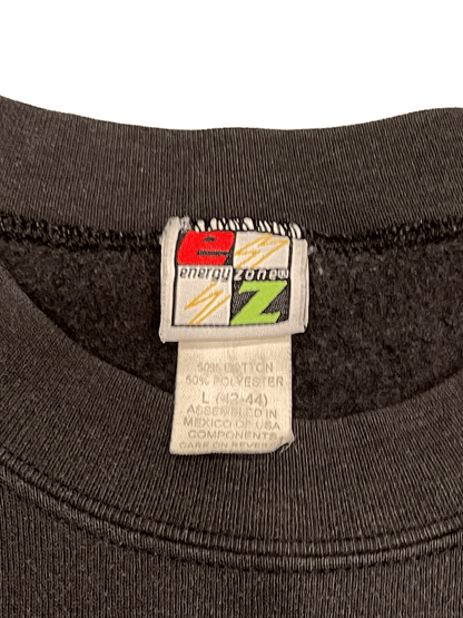 90'S "energy zone" Blank Crewneck Sweatshirt