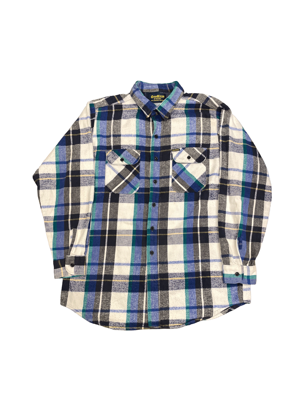 90'S "OSH KOSH" Flannel Shirt