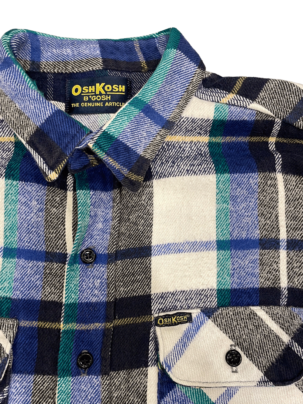 90'S "OSH KOSH" Flannel Shirt