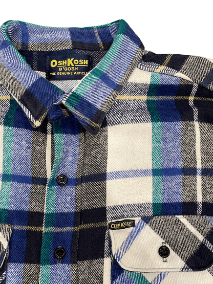 90'S "OSH KOSH" Flannel Shirt