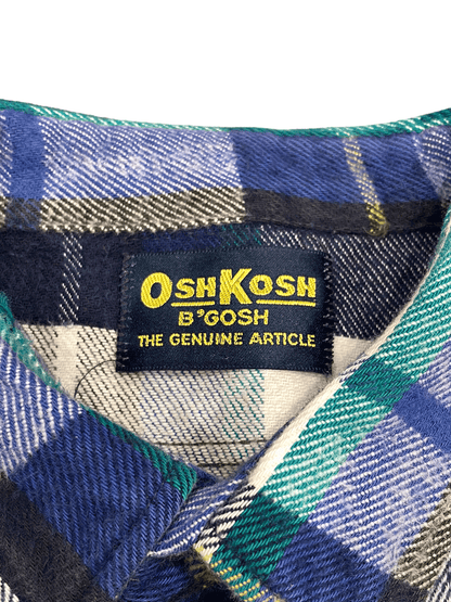 90'S "OSH KOSH" Flannel Shirt