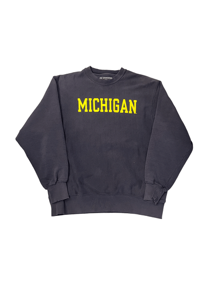 00's "Champion" Reverse Weave MICHIGAN Sweatshirt