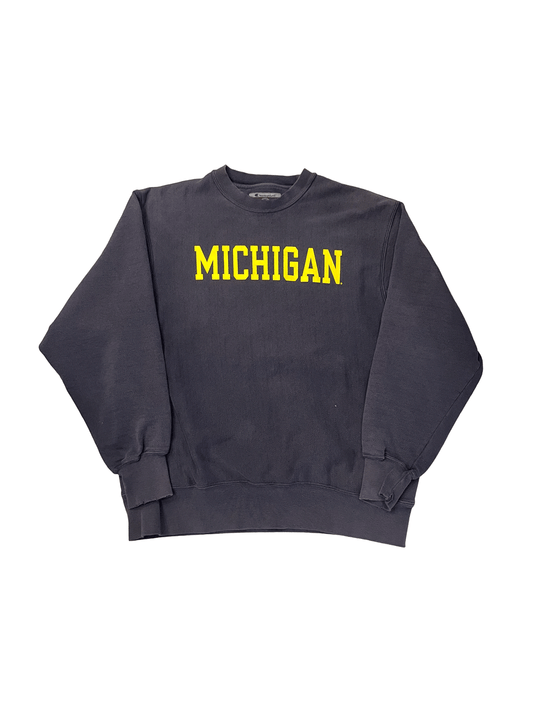 00's "Champion" Reverse Weave MICHIGAN Sweatshirt