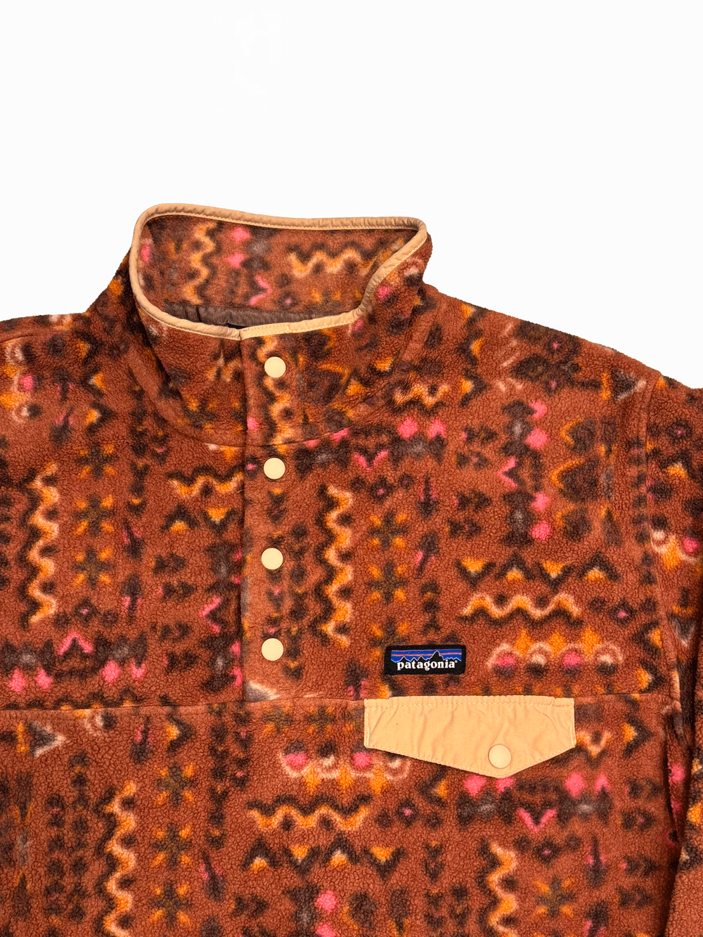 "Patagonia" Synchilla Snap-T Printed Fleece Pullover