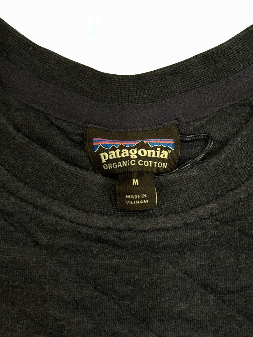 "Patagonia" Organic Cotton Quilted Sweatshirt