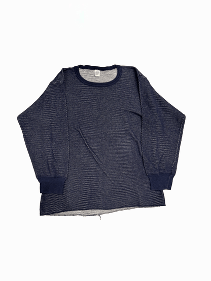 "MORGAN MILLS" Thermal Long Sleeve Shirt