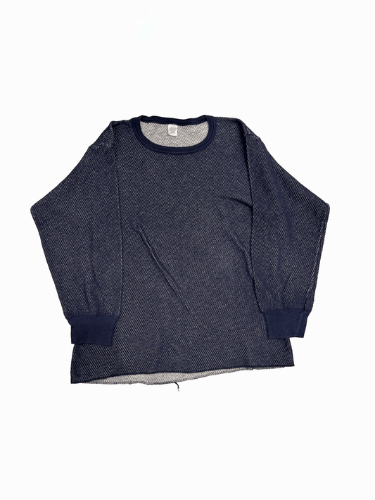 "MORGAN MILLS" Thermal Long Sleeve Shirt