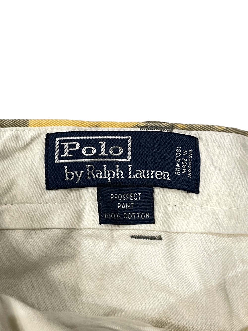 90's "POLO by Ralph Lauren" Bleached Chino Pants