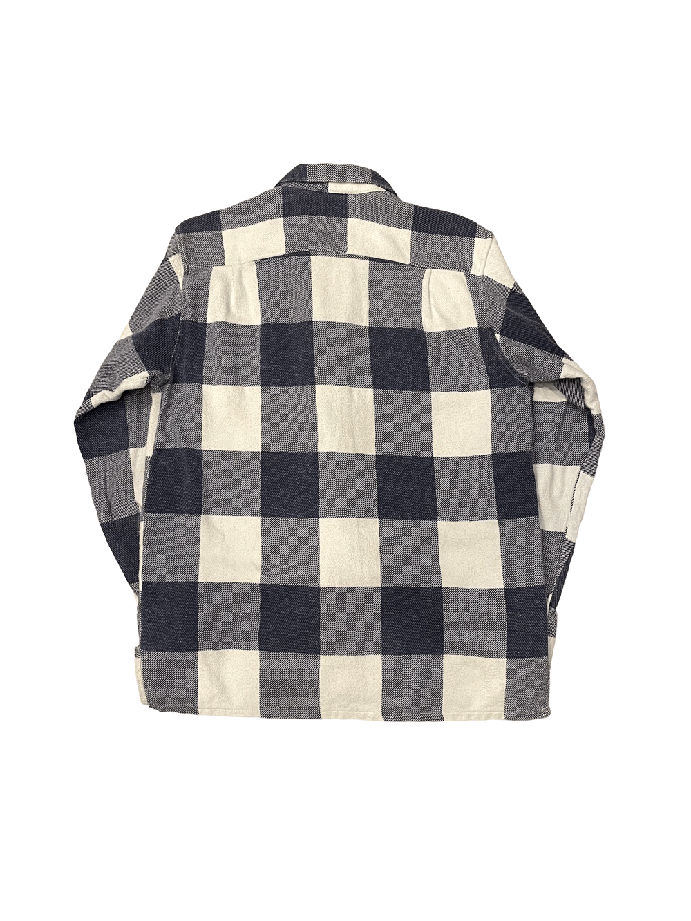 Box Check Zip-Up Shirt