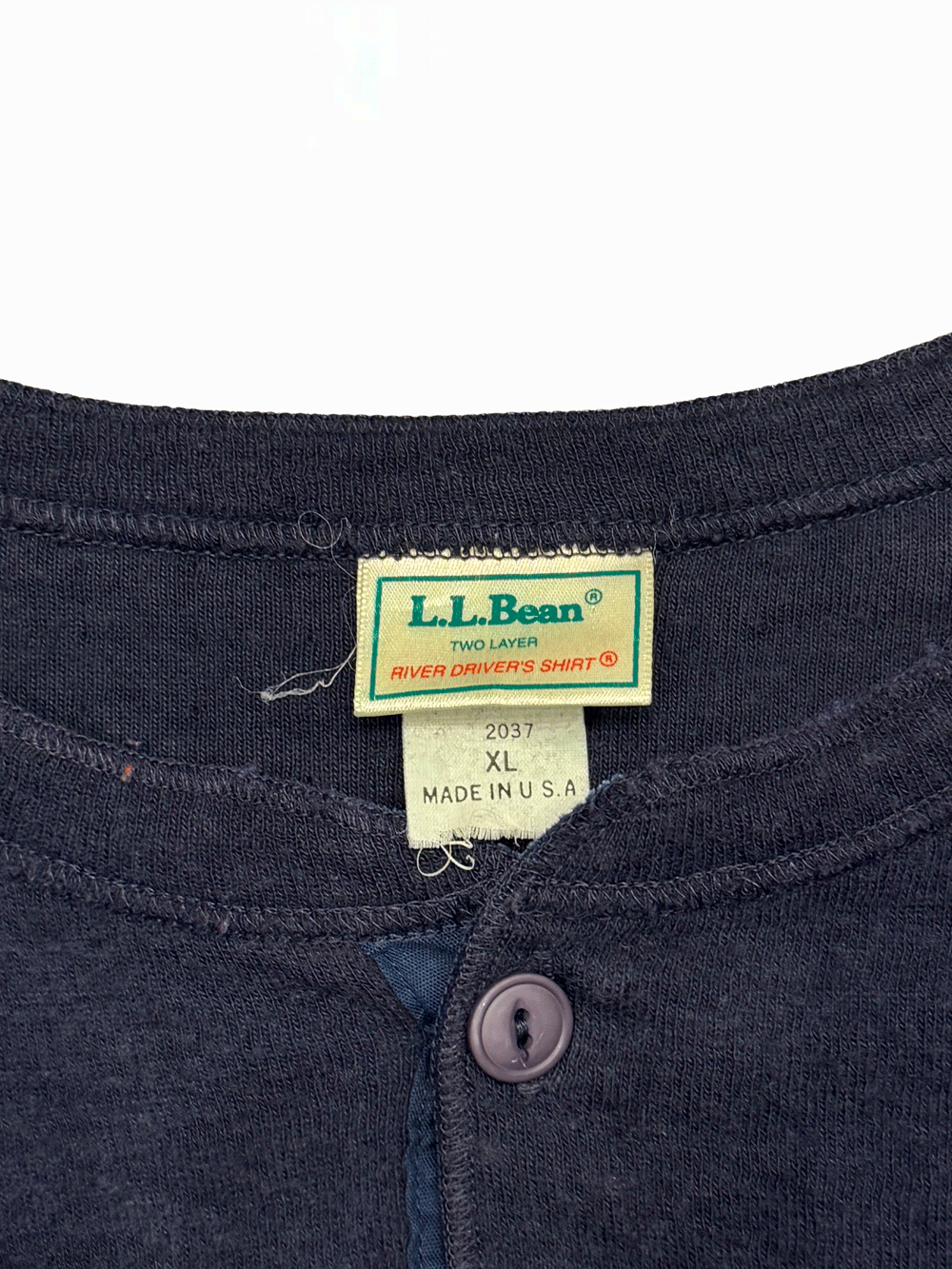 "L.L.Bean" USA Made River Driver's Shirt