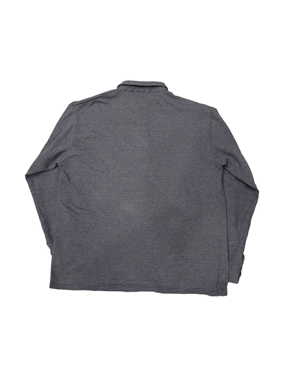 90's "OLD NAVY" L/S Polo Shirt