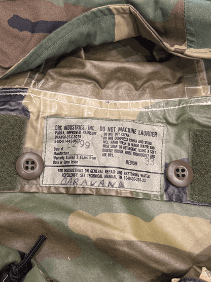 90'Ｓ "us army"ORC Woodland Camo Parker