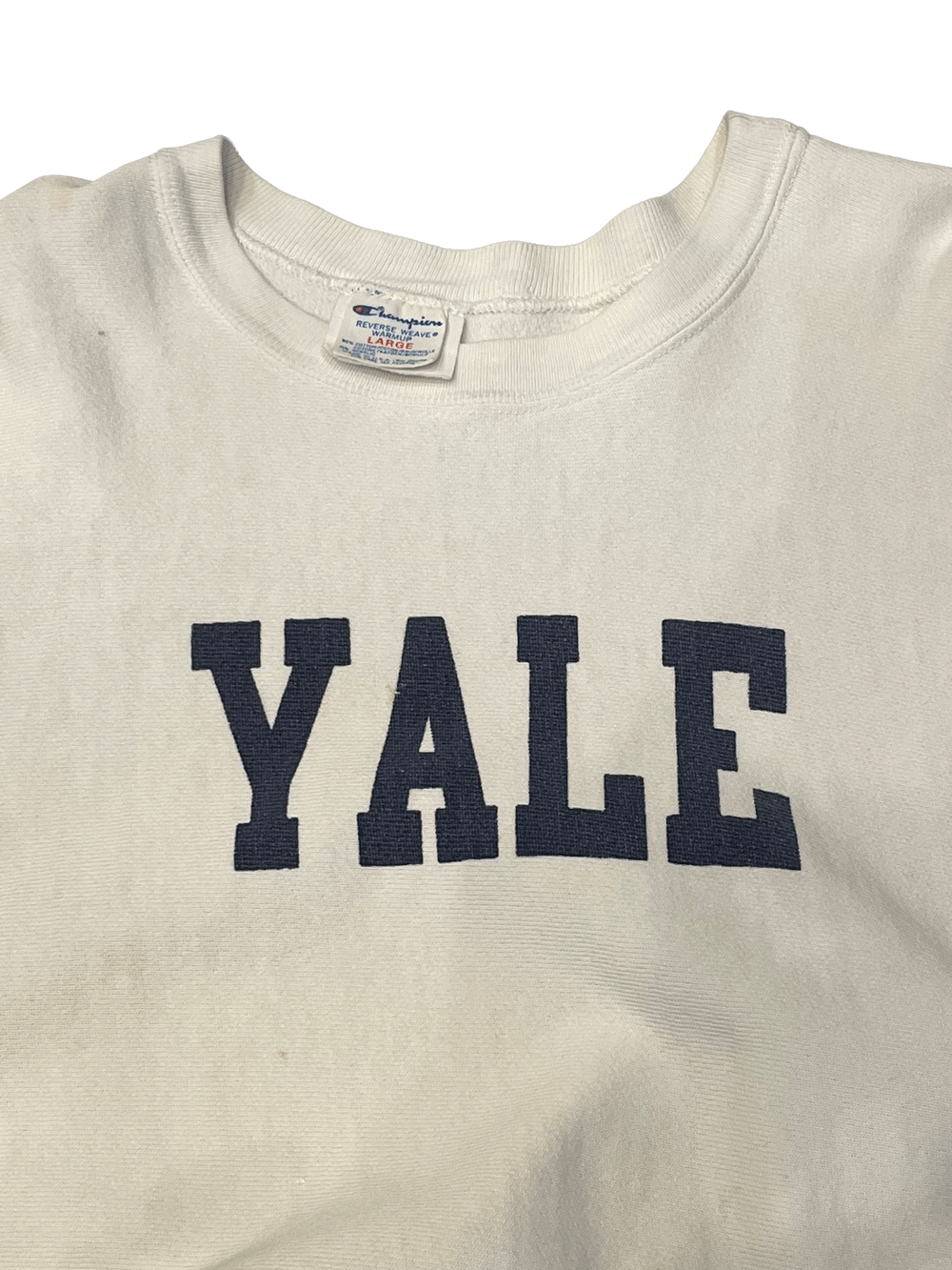 80'S "Champion" Reverse Weave "YALE" Sweatshirt