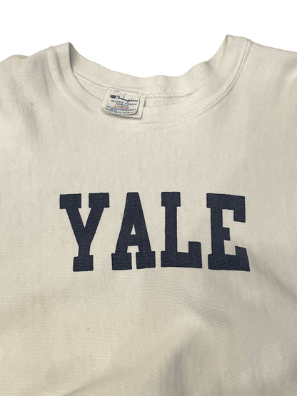 80'S "Champion" Reverse Weave "YALE" Sweatshirt