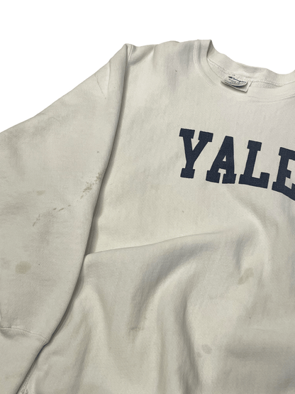 80'S "Champion" Reverse Weave "YALE" Sweatshirt