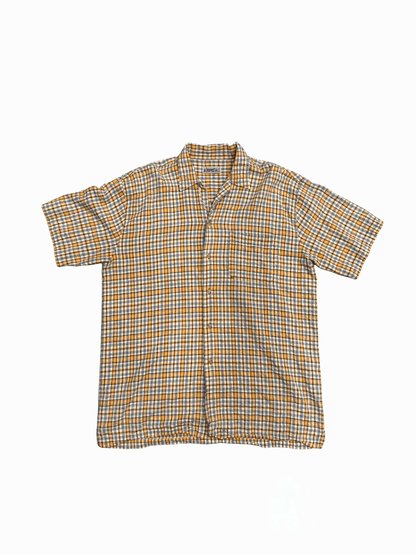 "AEROPOSTALE" Multi Check Open Collar Shirt