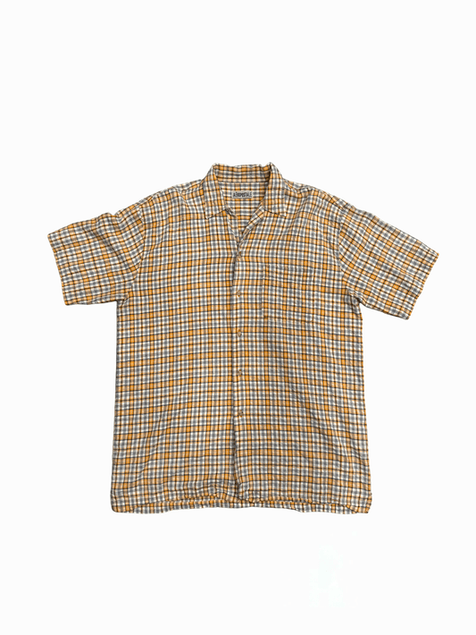 "AEROPOSTALE" Multi Check Open Collar Shirt