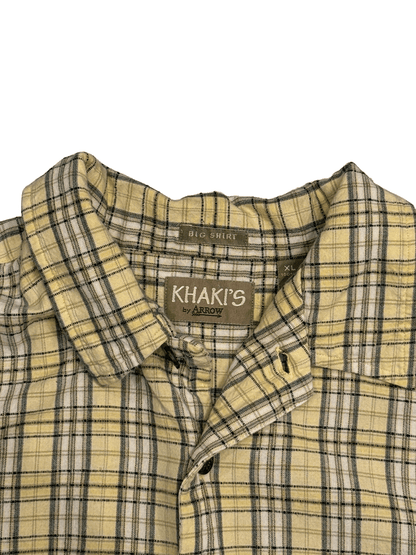 "KHAKI'S by ARROW" Check Big S/S Shirt