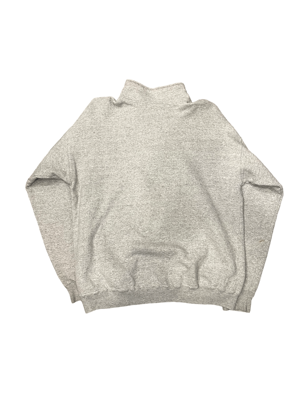 90'S "Hanes" Half Zip Sweat Shirt  Pull-over