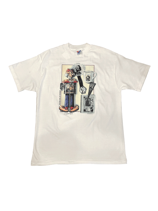 90'S "Albert Einstein" T-Shirt【DEAD STOCK】