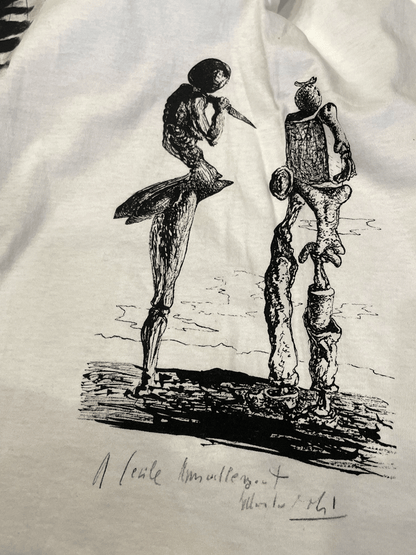 90'S "Salvador Dali" Multi Print T-shirt【DEAD STOCK】