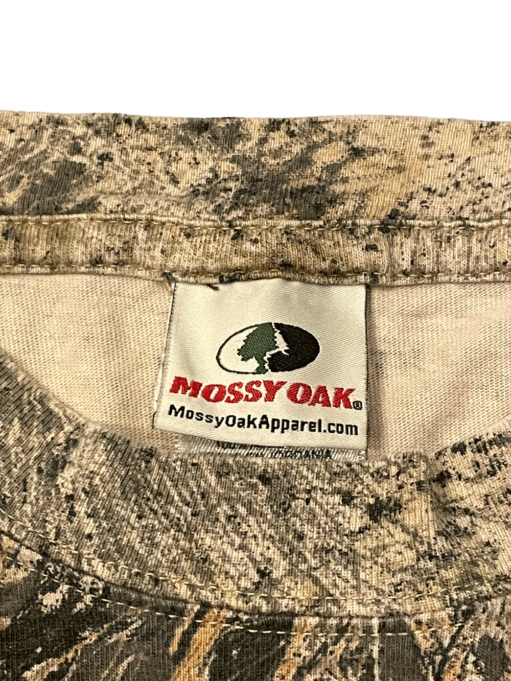 "MOSSY OAK" L/S Patterned T-Shirt